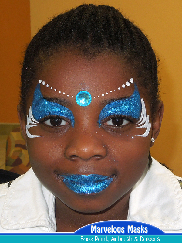 Jewel Genie Face Painting